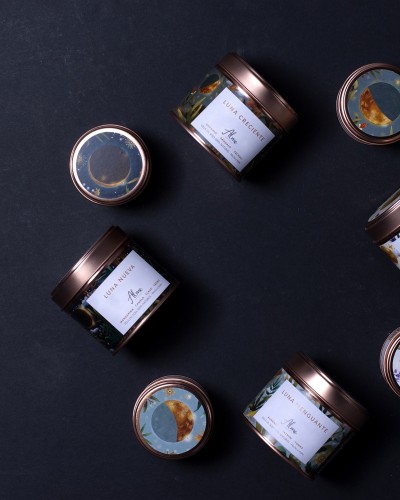 Pack Lunar Cuatro Velas Alme Organic Pack Lunar Cuatro Velas Alme Organic