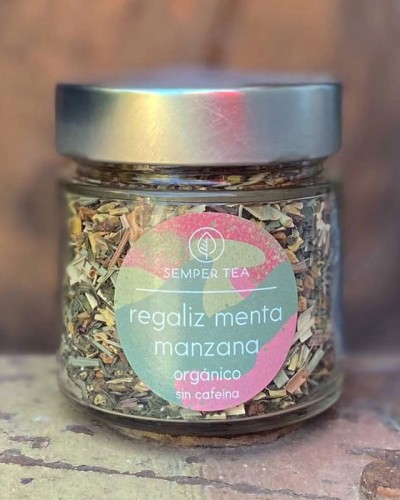 Infusion Organica Regaliz Menta Manzana Semper Tea
