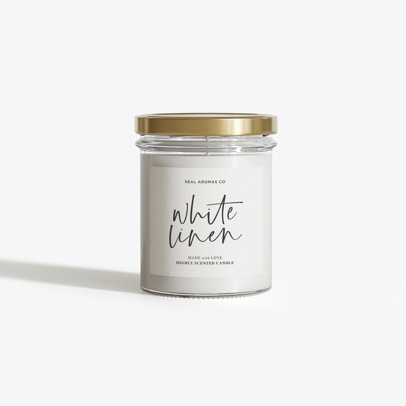 Vela White Linen Seal Aromas Vela White Linen Seal Aromas