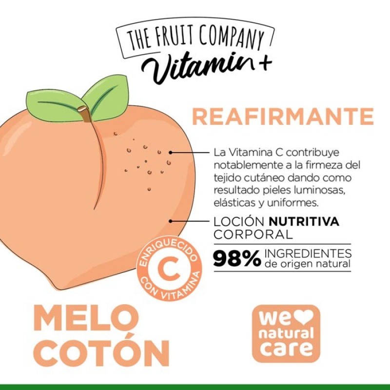 Locion Nutritiva Melocoton The Fruit Company Locion Nutritiva Melocoton The Fruit Company