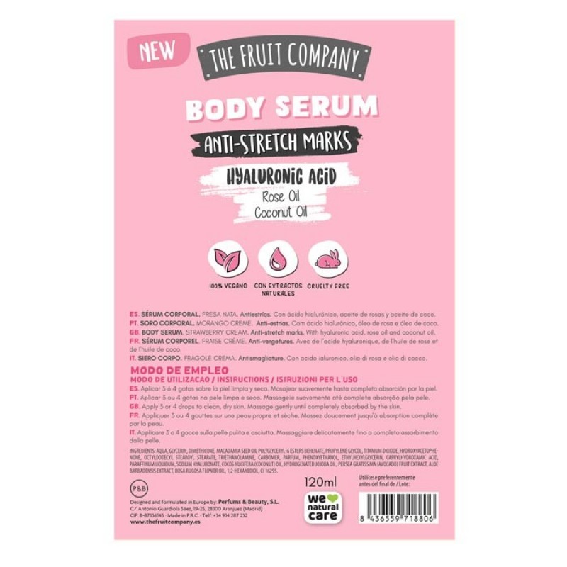 Body Serum Antiestrias The Fruit Company Body Serum Antiestrias The Fruit Company