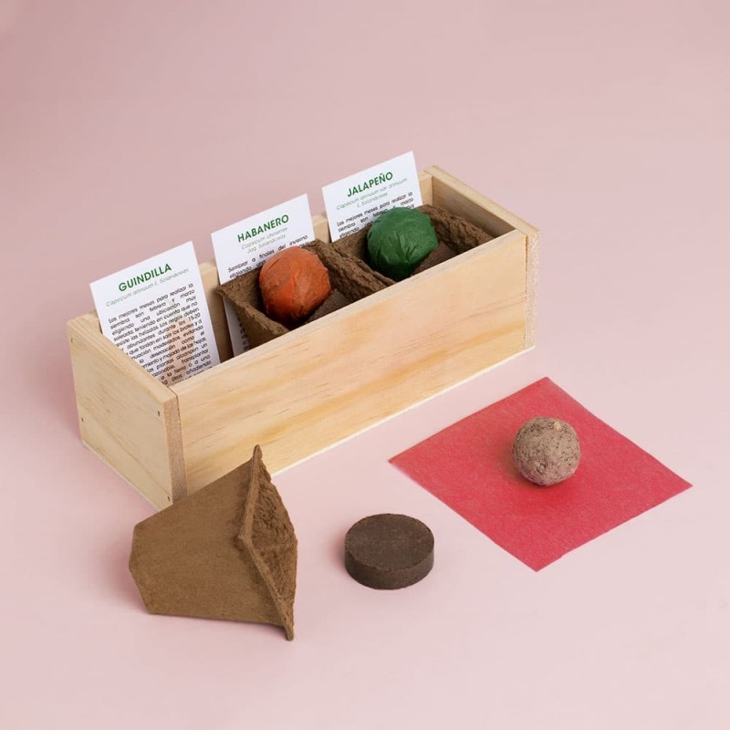 Kit Autocultivo Picantes Resetea Kit Autocultivo Picantes Resetea