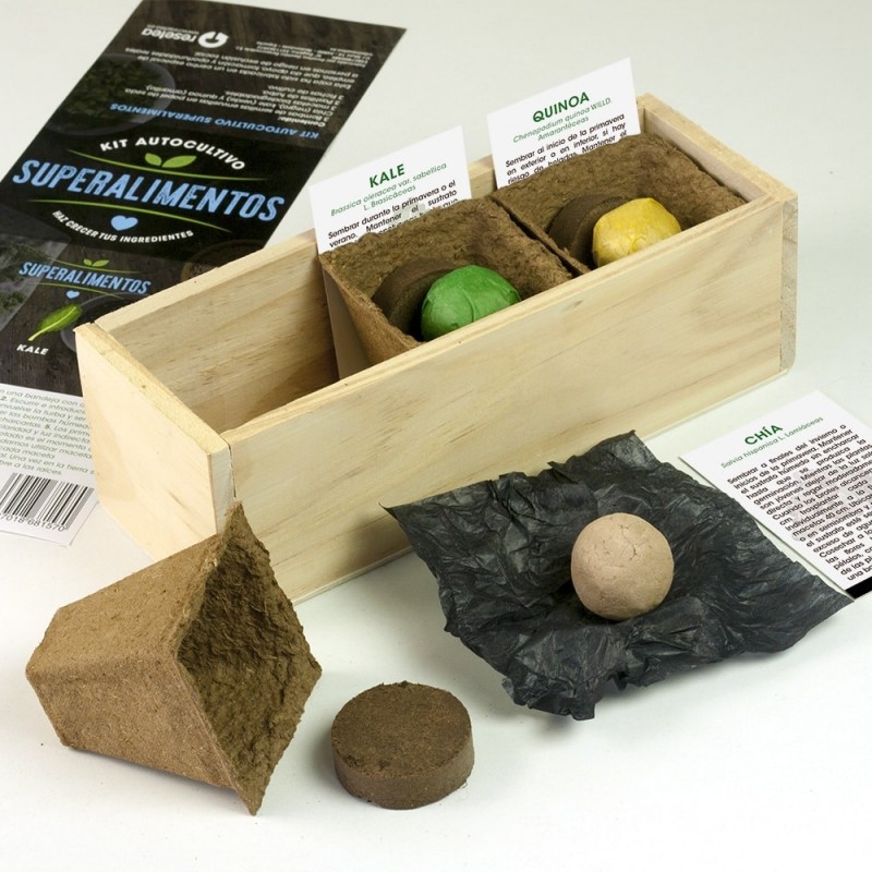 Kit Autocultivo Superalimentos Resetea Kit Autocultivo Superalimentos Resetea