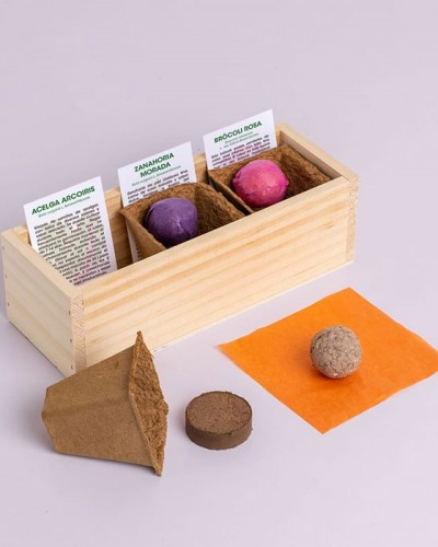 Kit Autocutlivo Mini huerto de Extrañas Hortalizas Resetea Kit Autocutlivo Mini huerto de Extrañas Hortalizas Resetea