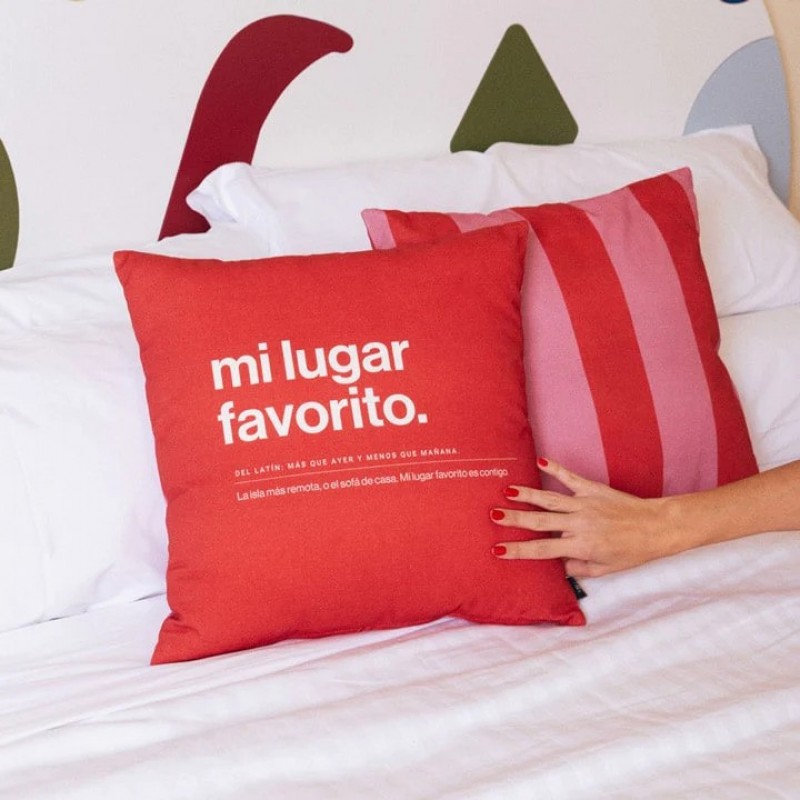 Funda Cojin Mi Lugar Favorito UO Funda Cojin Mi Lugar Favorito UO