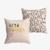Funda Cojin Familia con Rotuladores UO Funda Cojin Familia con Rotuladores UO