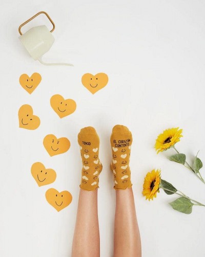 Calzini UO "Ho un cuore felice" Calzini UO "Ho un cuore felice"