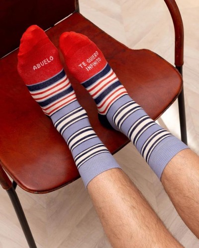 Calcetines Abuelo Te Quiero Infinito UO Calcetines Abuelo Te Quiero Infinito UO