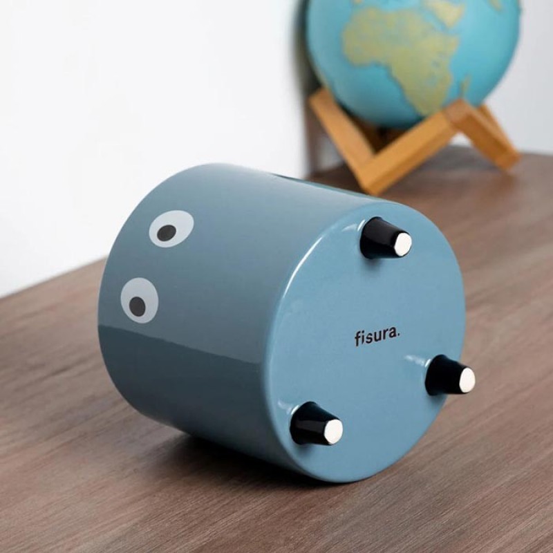 Macetero Ojos Azul Fisura Macetero Ojos Azul Fisura