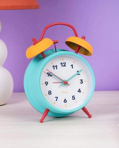 Reloj Despertador Retro Multicolor Fisura Reloj Despertador Retro Multicolor Fisura