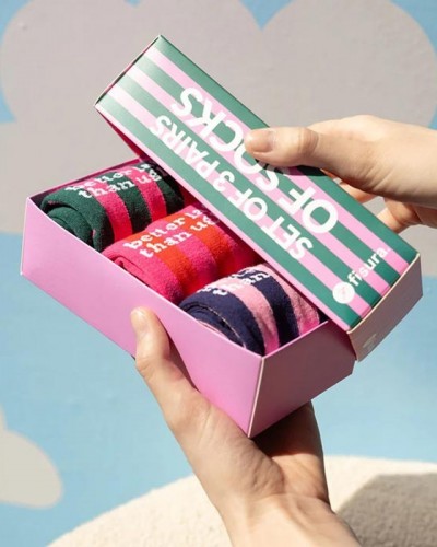 Pack Calcetines Better Late Than Ugly Fisura Pack Calcetines Better Late Than Ugly Fisura