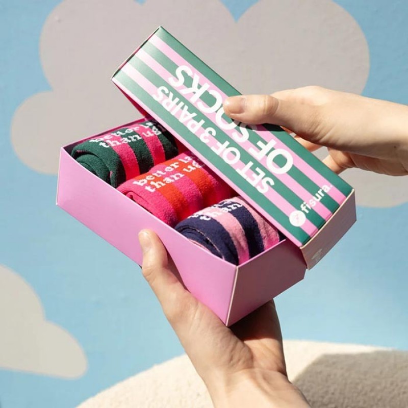 Pack Calcetines Better Late Than Ugly Fisura Pack Calcetines Better Late Than Ugly Fisura