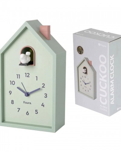 Reloj Despertador Cuco Menta Fisura