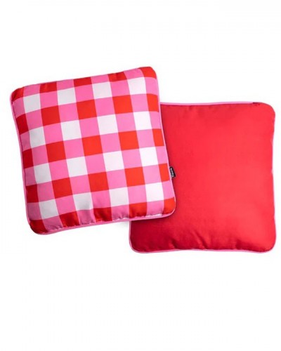 Cojin Vichy Rojo Fisura