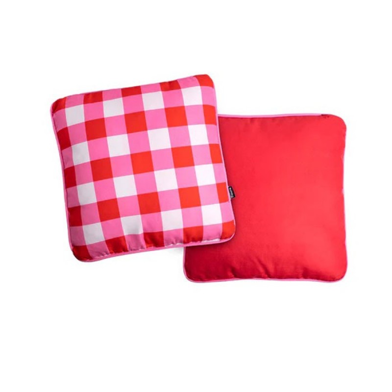 Cojin Vichy Rojo Fisura