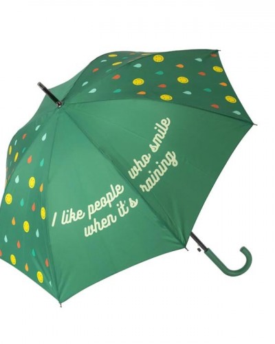 Paraguas I Like People Who Smile When Its Raining Fisura