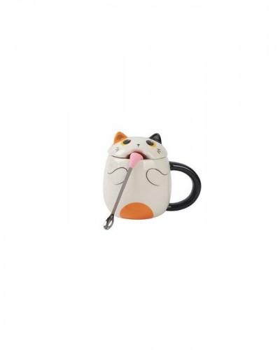 Taza Lengua Orange Cat I Total