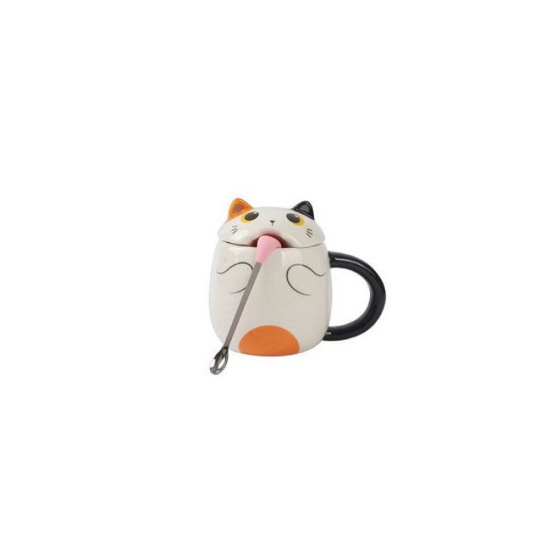 Taza Lengua Orange Cat I Total Taza Lengua Orange Cat I Total