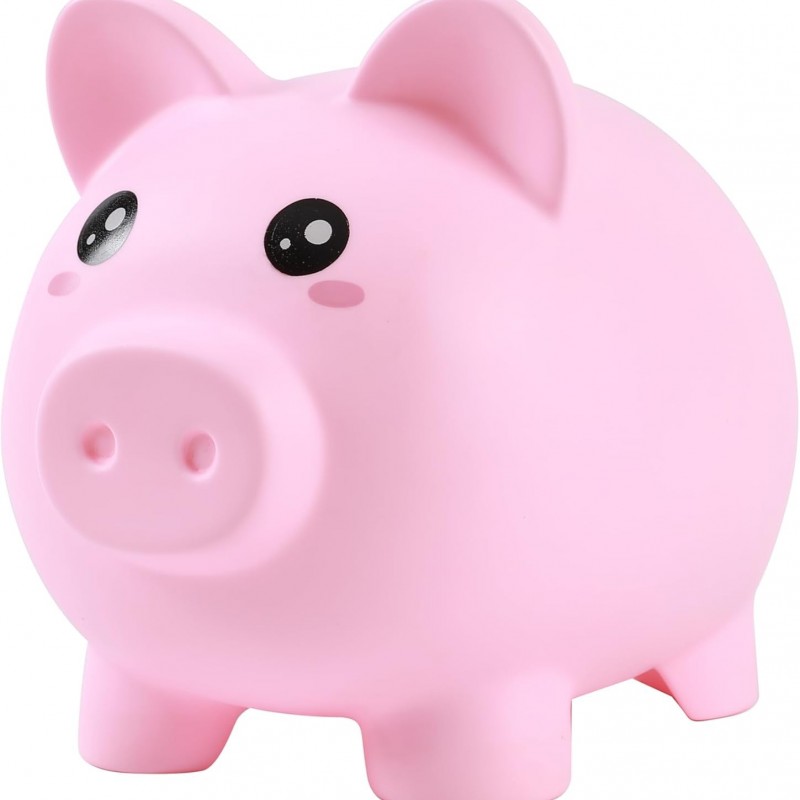 Pink Piggy Bank I Total Pink Piggy Bank I Total