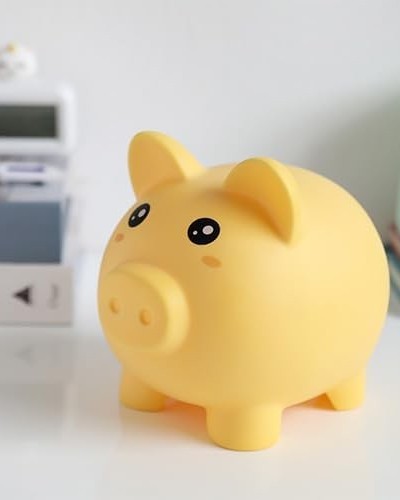 Hucha Cerdito Amarillo I Total