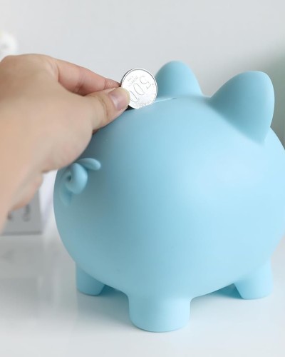 Hucha Cerdito Azul I Total Hucha Cerdito Azul I Total