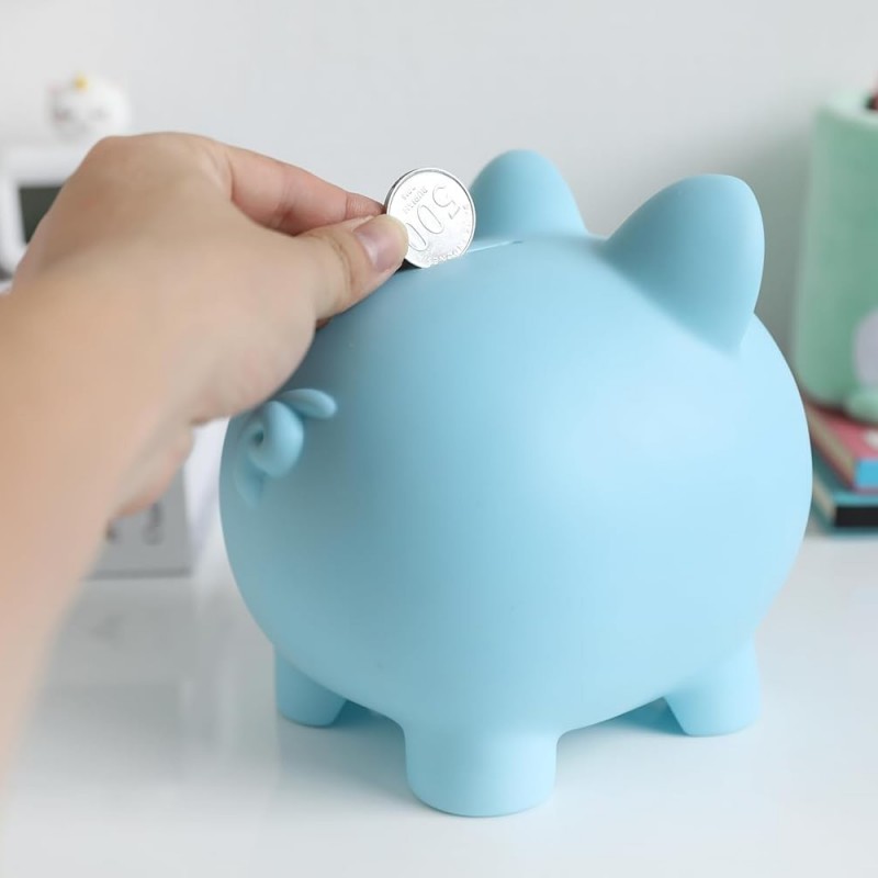 Blue Piggy Bank I Total Blue Piggy Bank I Total