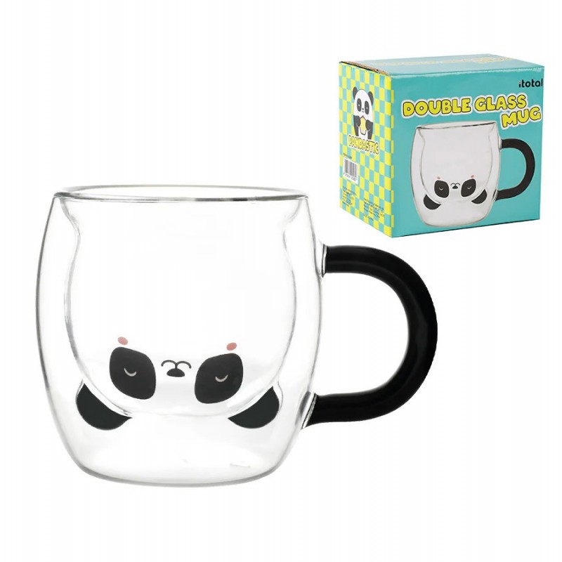 Panda Glass Mug I Total