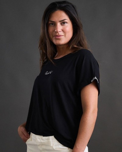 Camiseta Basica Negra Anabel Lee Camiseta Basica Negra Anabel Lee