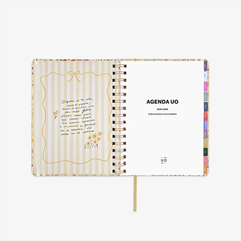 Agenda Bloom Semana Vista 25/26 UO Agenda Bloom Semana Vista 25/26 UO