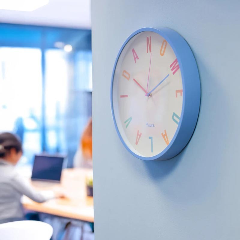 Reloj de Pared No me da la vida Fisura