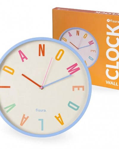 Reloj de Pared No me da la vida Fisura