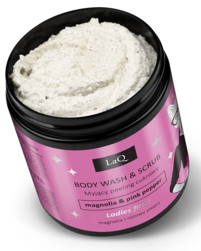 LaQ Magnolia and Pink Pepper Body Scrub LaQ Magnolia and Pink Pepper Body Scrub