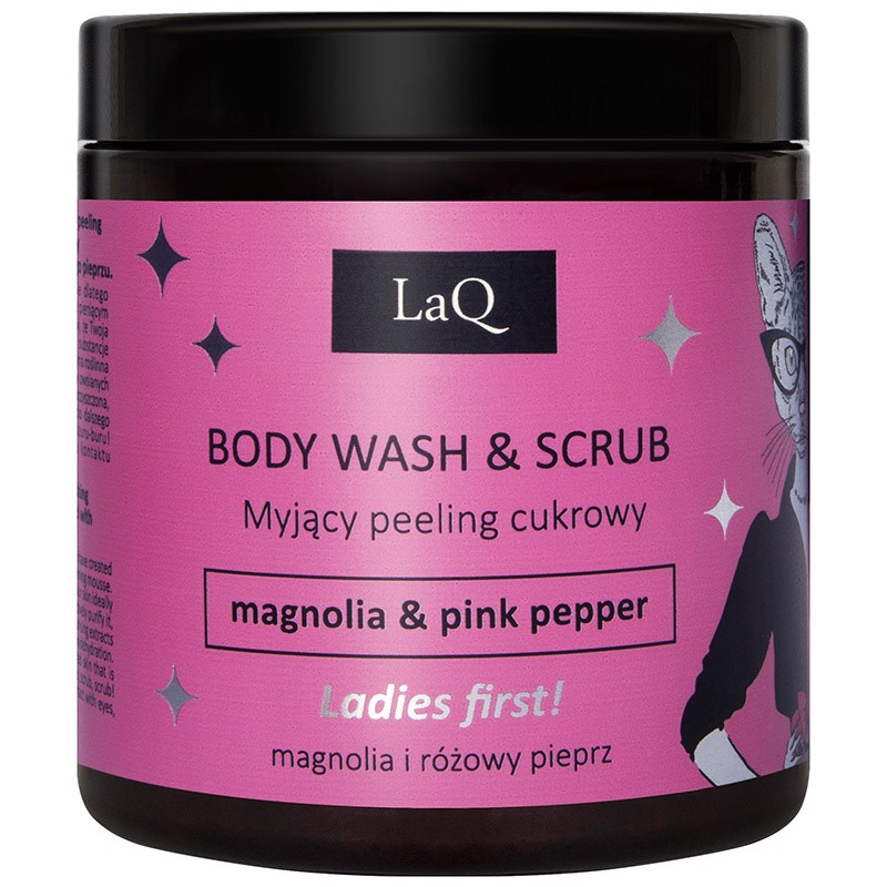 Exfoliante Corporal Magnolia y Pimienta Rosa LaQ Exfoliante Corporal Magnolia y Pimienta Rosa LaQ