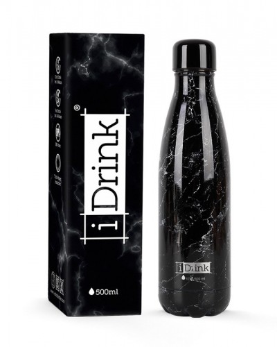 Botella Termica Marble Black I Total