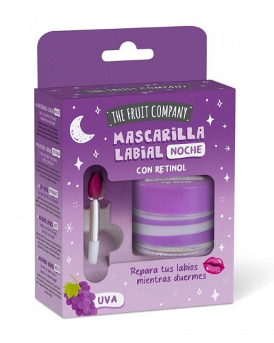 Mascarilla Labial Uva The Fruit Company