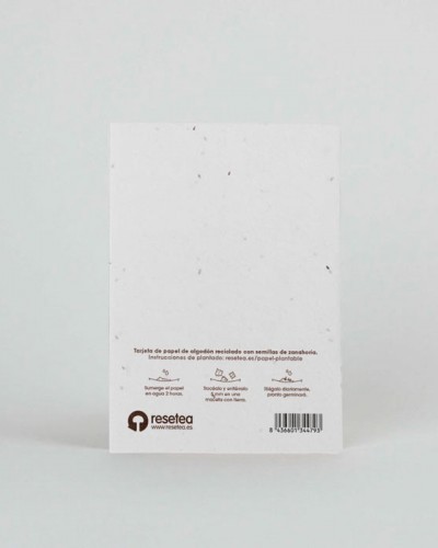 Postal Plantable Gracias Resetea Postal Plantable Gracias Resetea