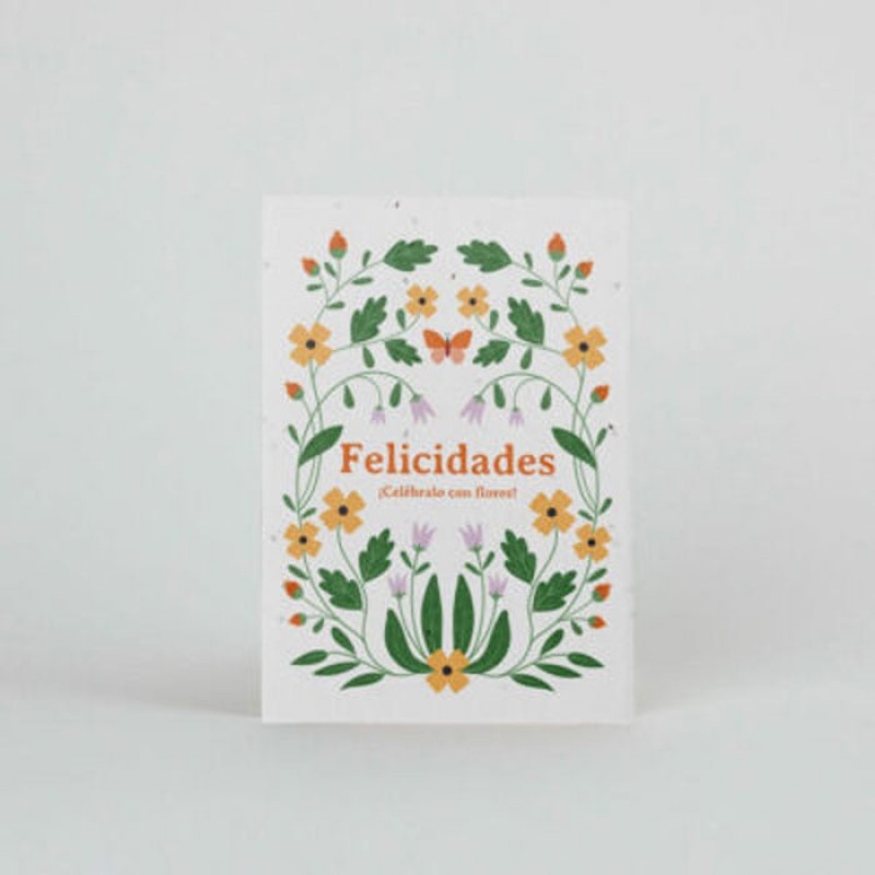 Postal Plantable Felicidades Resetea Postal Plantable Felicidades Resetea