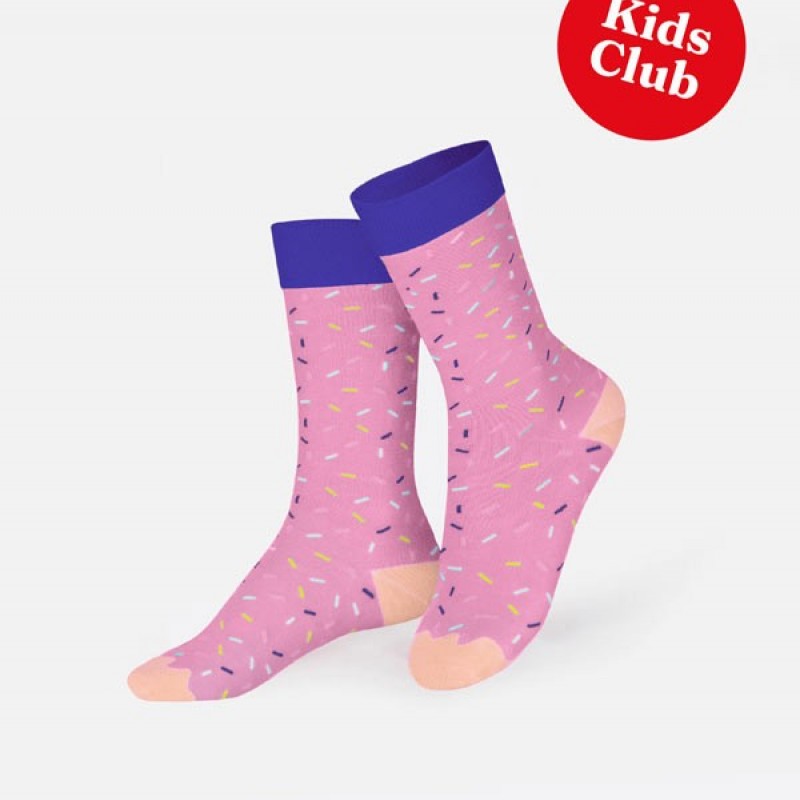 Calcetines Kids Donut Rosa Eat My Socks