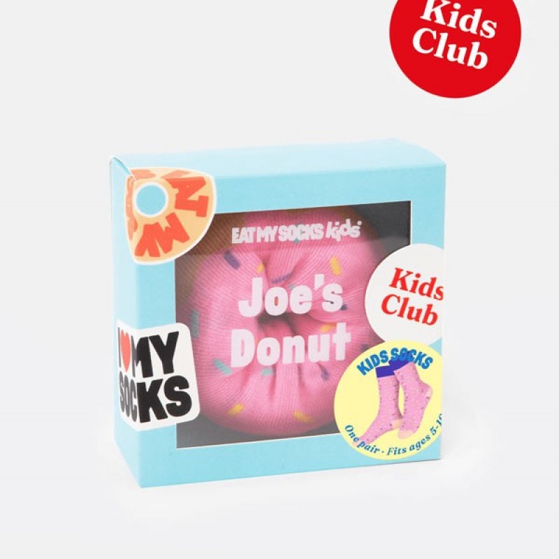 Calcetines Kids Donut Rosa Eat My Socks