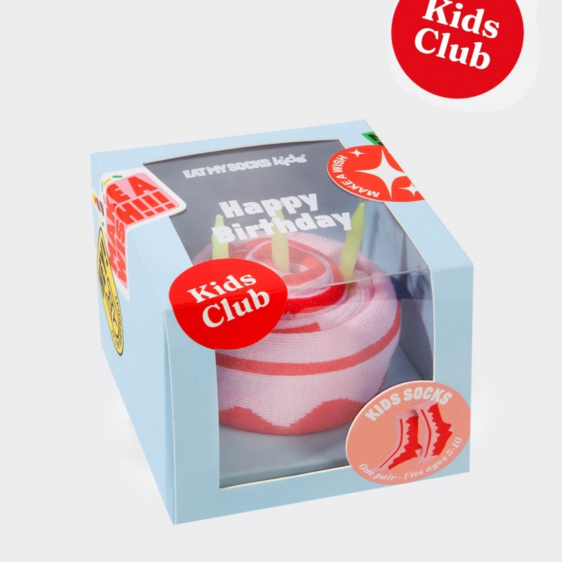 Calcetines Kids Happy Birthday Eat My Socks Calcetines Kids Happy Birthday Eat My Socks