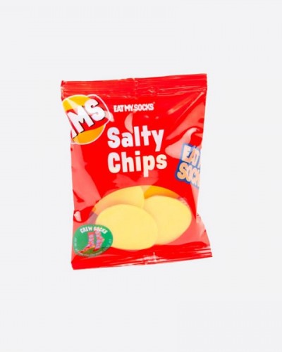 Calcetines Salty Chips rojo Eat My Socks