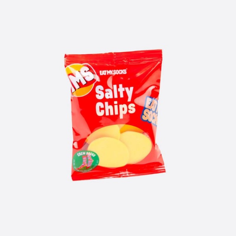 Calcetines Salty Chips rojo Eat My Socks Calcetines Salty Chips rojo Eat My Socks