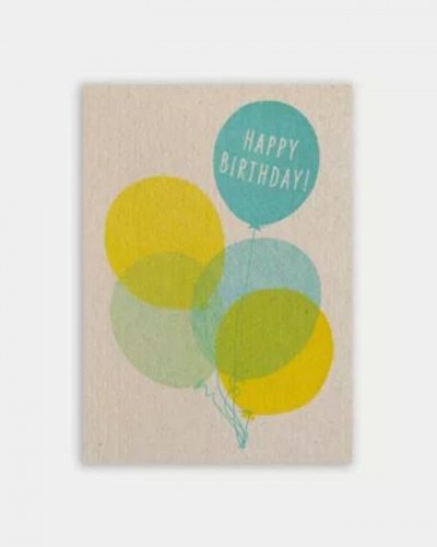 Postal Globos Happy Birthday Togethery