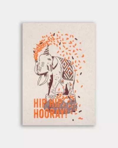 Postal Hip Hip Hooray Togethery