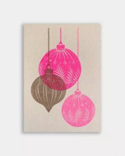 Postal Bolas de Navidad Togethery Postal Bolas de Navidad Togethery