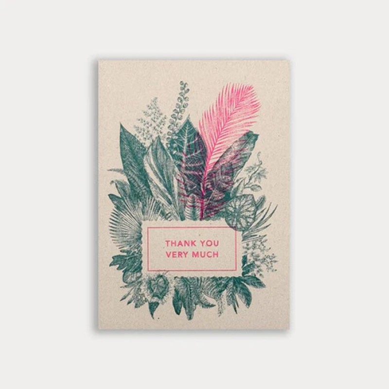 Postal Pink Thank You Very Much Togethery Postal Pink Thank You Very Much Togethery