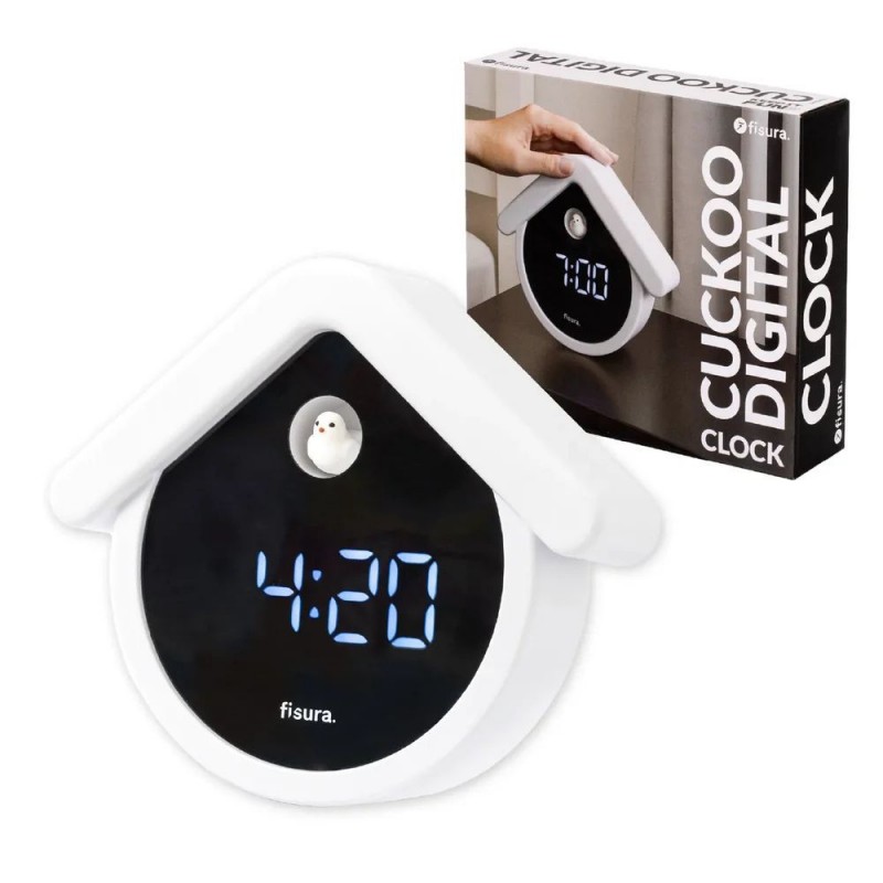 Reloj Despertador Cuco Digital Fisura Reloj Despertador Cuco Digital Fisura