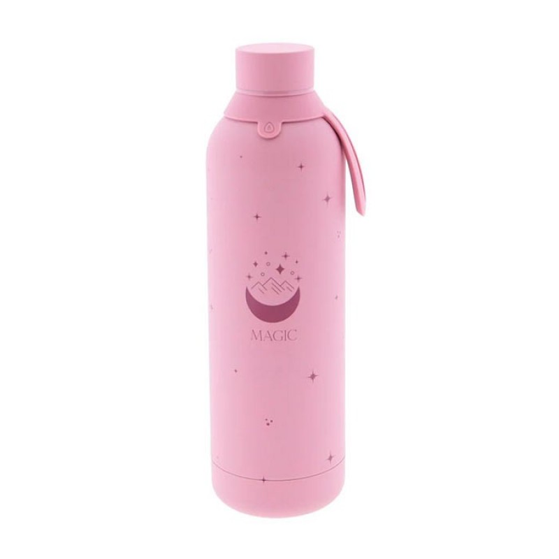 Botella Termica Acero Boho Rosa 750ml Love Story