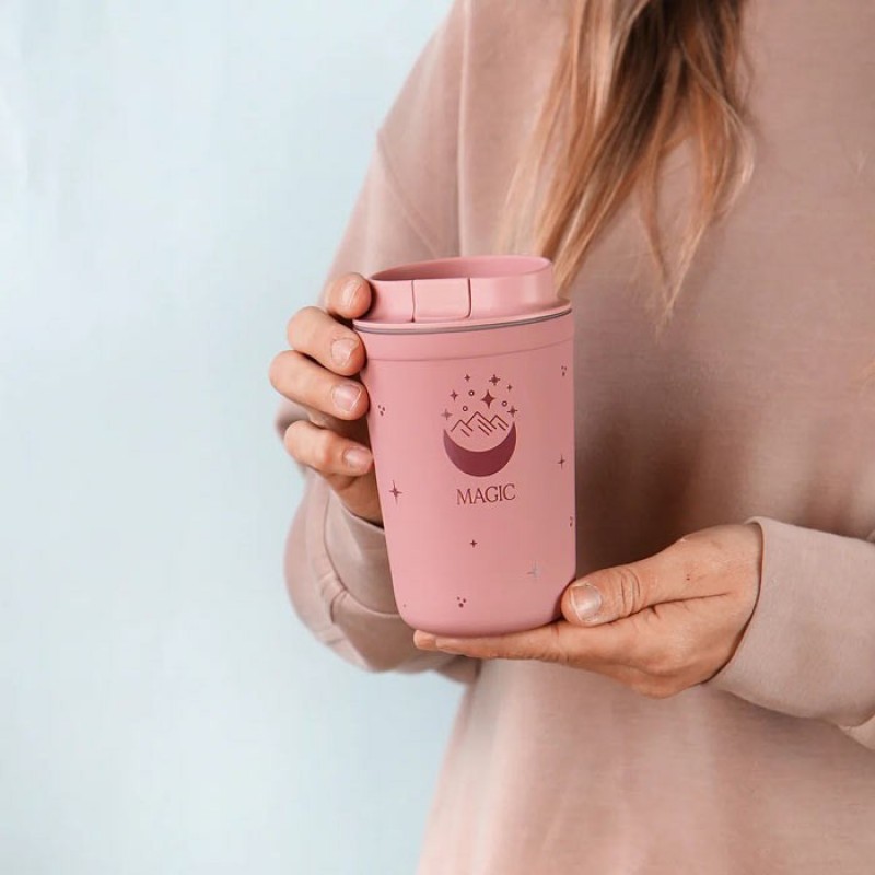 Vaso Termico Boho Rosa Love Story