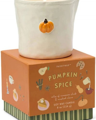 Vela Bistro Ceramic Pumpkin Spice Paddywax